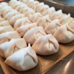 酸白菜鮮蝦水餃 Pork Dumplings with Shrimp & Pickled Cabbage
