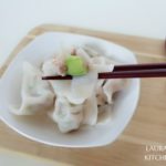 鮮甜多汁的絲瓜鮮蝦水餃 Pork Dumpling with Luffa and Shrimp