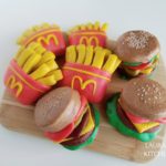 造型鮮奶饅頭: 漢堡、薯條 Burger-Shaped/Fries-Shaped Mantou (Steamed Bun)