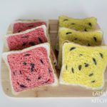 西瓜造型吐司 (生吐司配方) Watermelon Bread