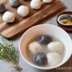 流沙湯圓、黑芝麻湯圓 Salted Egg Tang Yuan & Black Sesame Tang Yuan